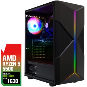 PYRO- AMD RYZEN 5 5500 16GB GTX 1630