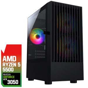 SLAMMER- AMD RYZEN 5 5500 16GB RTX 3050