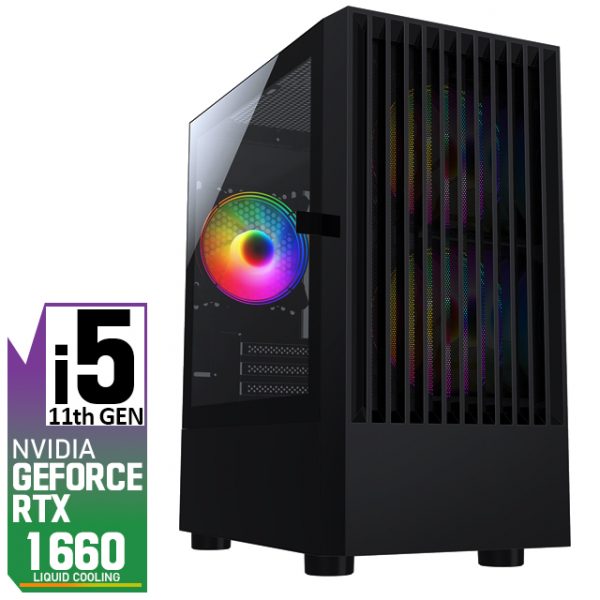 SLAMMER- i5 11TH GEN 16GB GTX 1660 19" Monitor (Refurbished) + Keyboard & Mouse