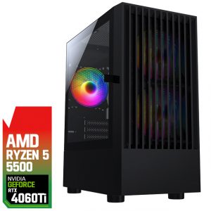 SLAMMER - AMD RYZEN 5 5500 16GB RTX 4060Ti