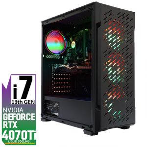 CROSSFIRE - i7 13TH GEN 32GB RTX 4070Ti LIQUID COOLING