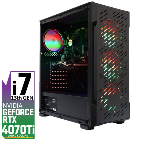 CROSSFIRE - i7 13TH GEN 32GB RTX 4070Ti LIQUID COOLING