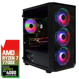 PHANTOM - AMD RYZEN 7 7700X 32GB RTX 4080 LIQUID COOLING