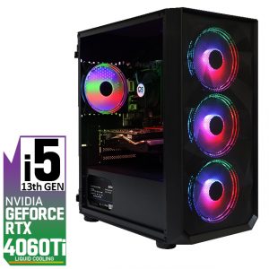 PHANTOM - i5 13th GEN 16GB RTX 4060Ti 8GB LIQUID COOLING