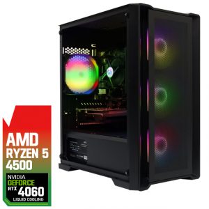 FLASH - AMD RYZEN 54500 16GB RTX 4060TI LIQUID COOLING