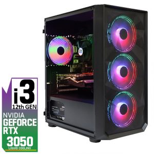 PHANTOM - INTEL CORE i3 12TH GEN 16GB RTX 3050 8GB LIQUID COOLING