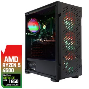 CrossFire - Ryzen 5 4500 16GB GTX 1650 240MM Liquid Cooling