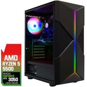 Pyro - Ryzen 5 5500 16GB RTX 3050 8GB 240MM Liquid Cooling