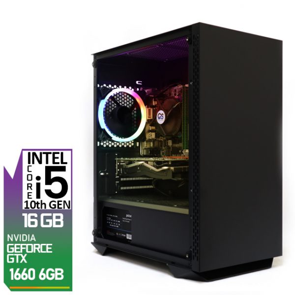 BRAVA- INTEL CORE i5 10TH GEN 16GB GTX 1660 6GB